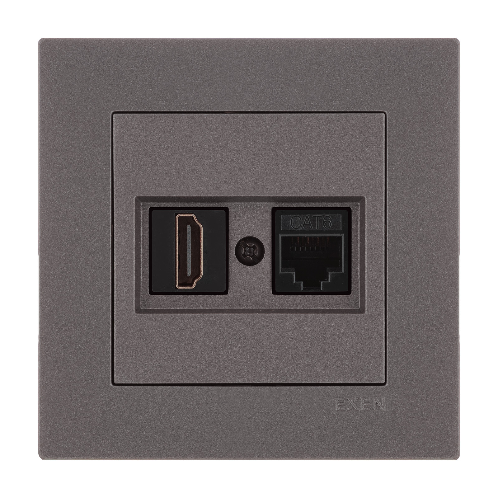 KARELL MOCHA HDMI+DATA Priz Jaklı