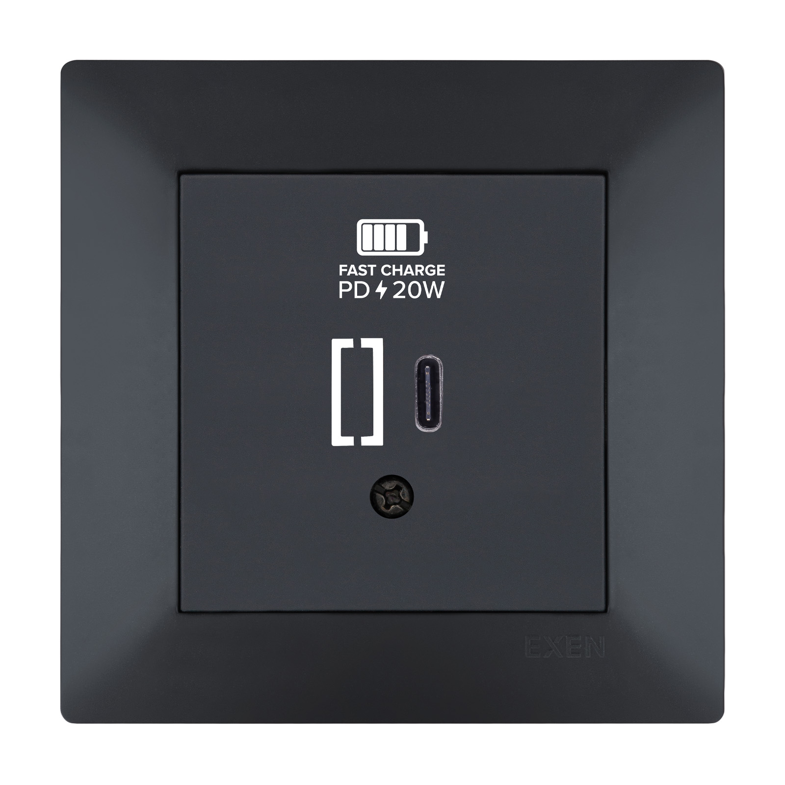 ODAK FÜME USB Şarj Prizi Type-C 