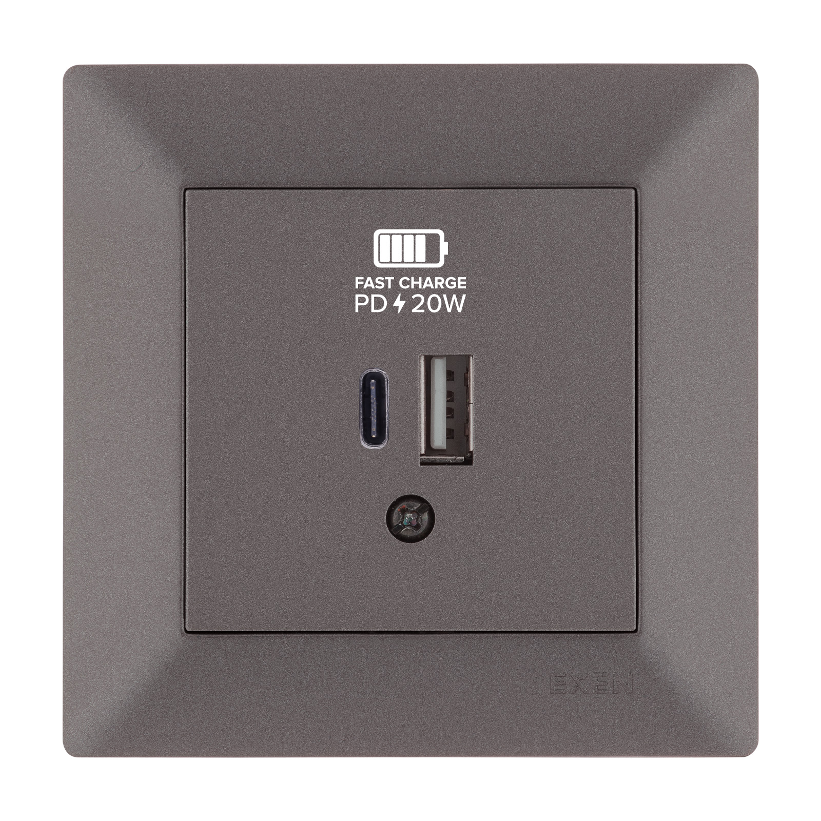 ODAK MOCHA 2X USB Şarj Prizi Type-C + Type-A