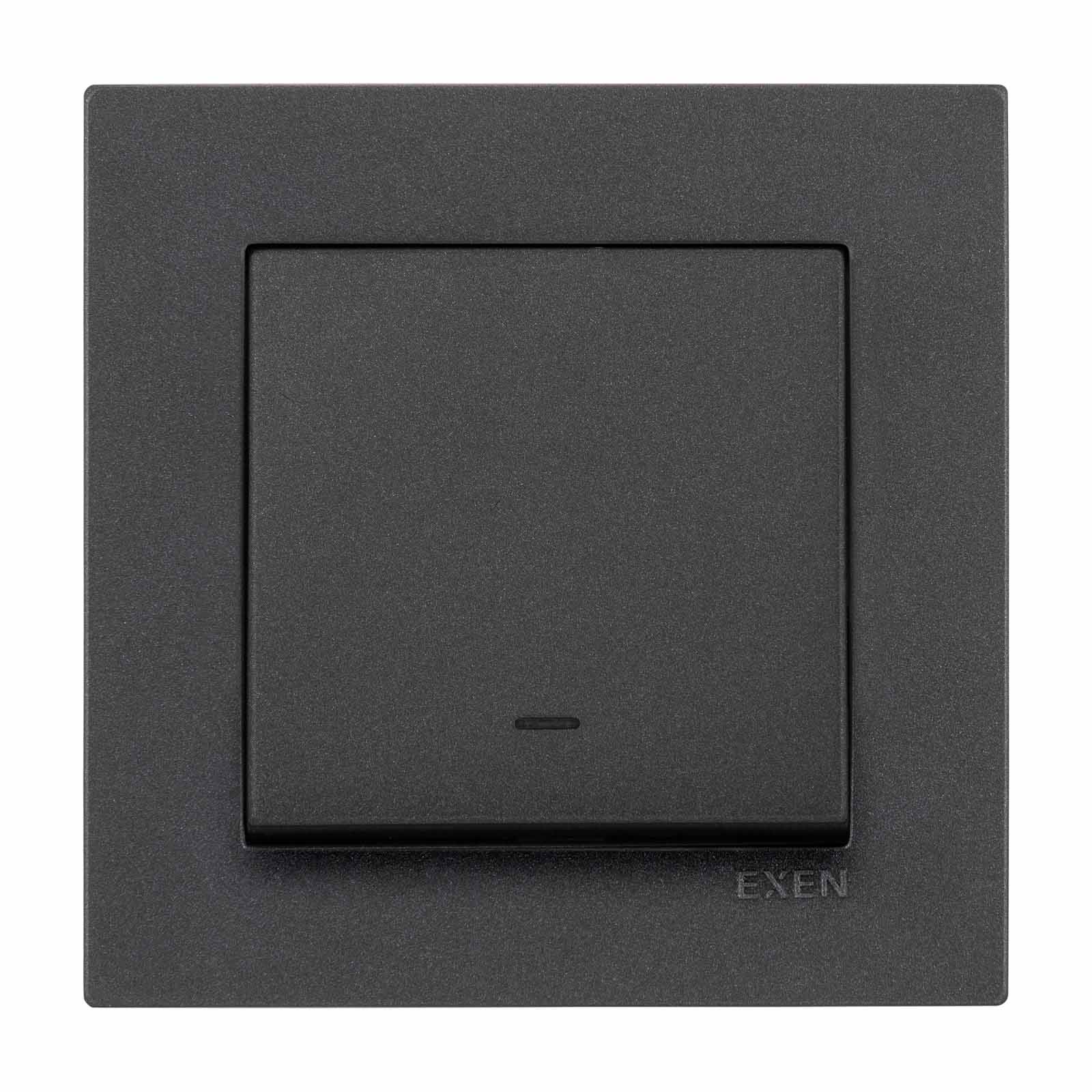 KARELL ANTRASİT Işıklı Anahtar