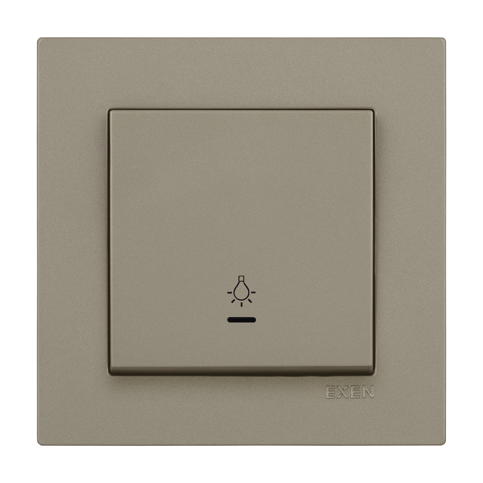 KARELL TİTANYUM Işıklı Light Anahtarı