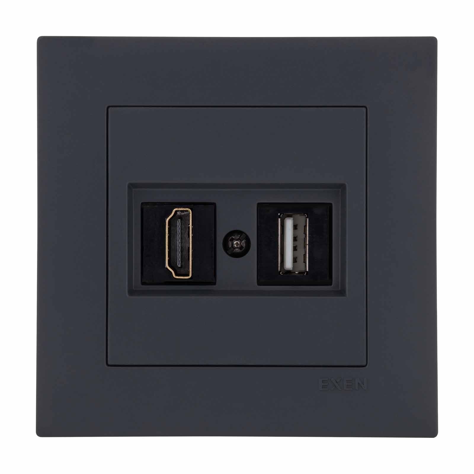 KARELL FÜME DATA+USB Prizi Jaklı (Şarj Edemez)