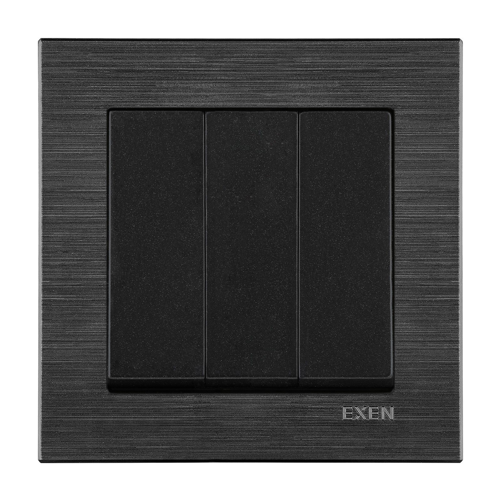 COMFORT SPACE BLACK - METALİK SİYAH Üçlü Anahtar